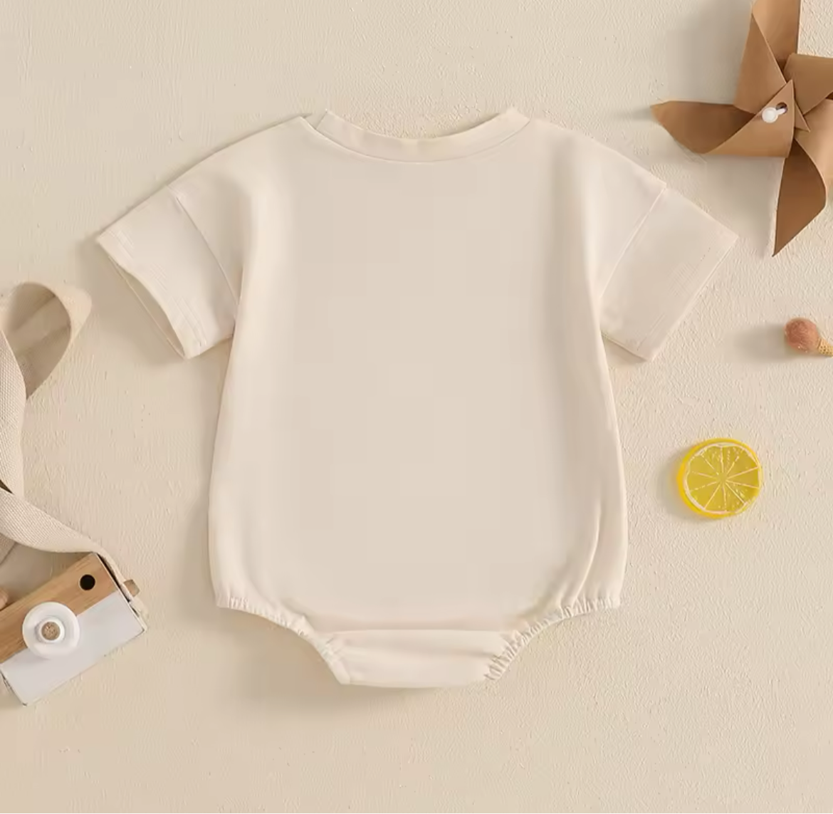 Mommy’s Little Man Summer time Romper