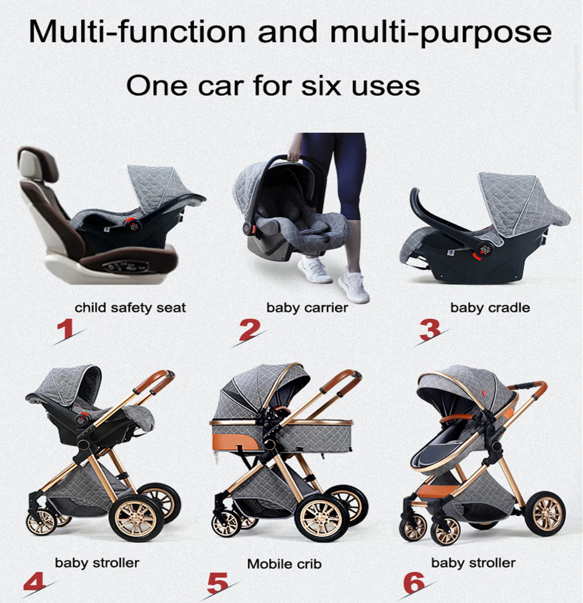 3 in 1 belle travel system