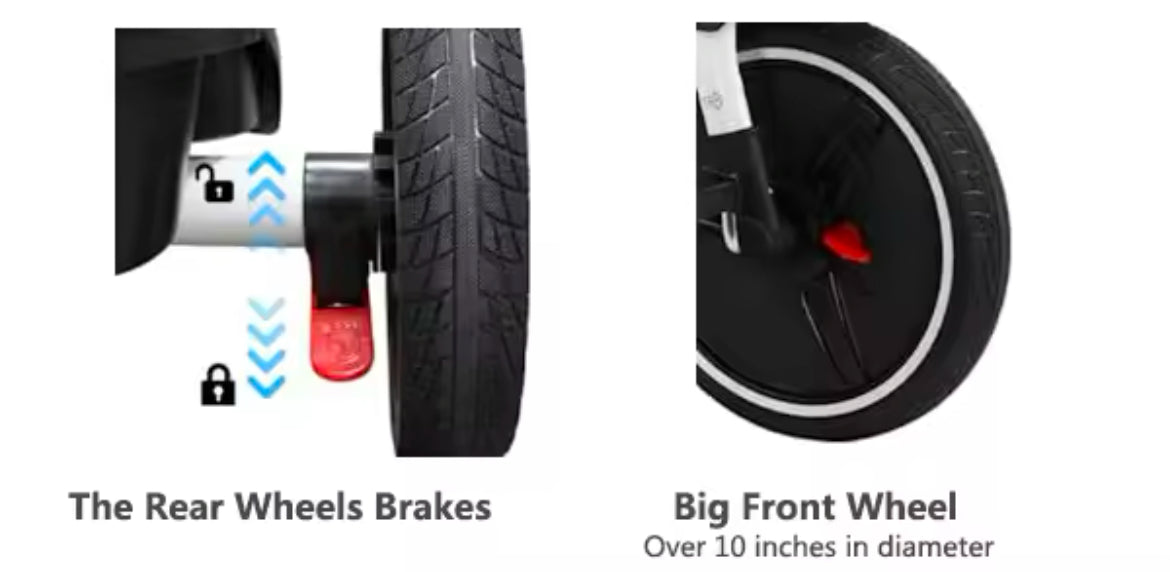 6 in 1 Lexi Tricycle & stroller
