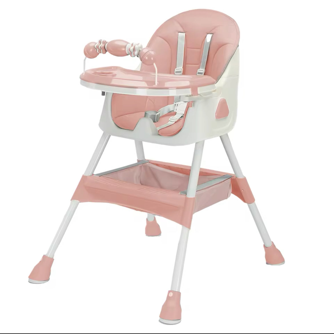 Foldable Highchair with Toy Pad