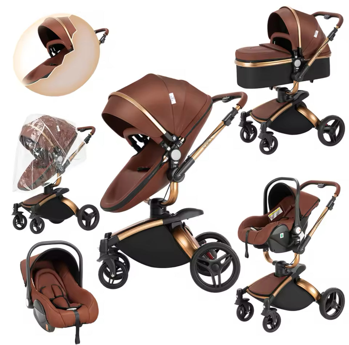 3 in 1 belle travel system