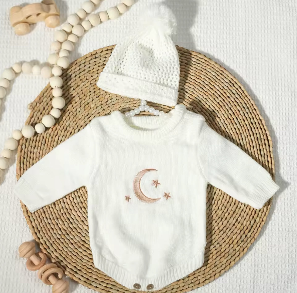 Newborn Baby Romper & Hat