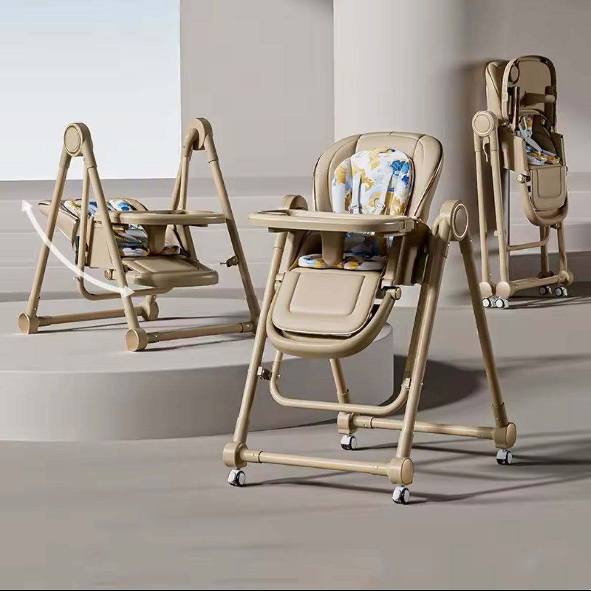 Multi-Functional Baby Highchair & swing