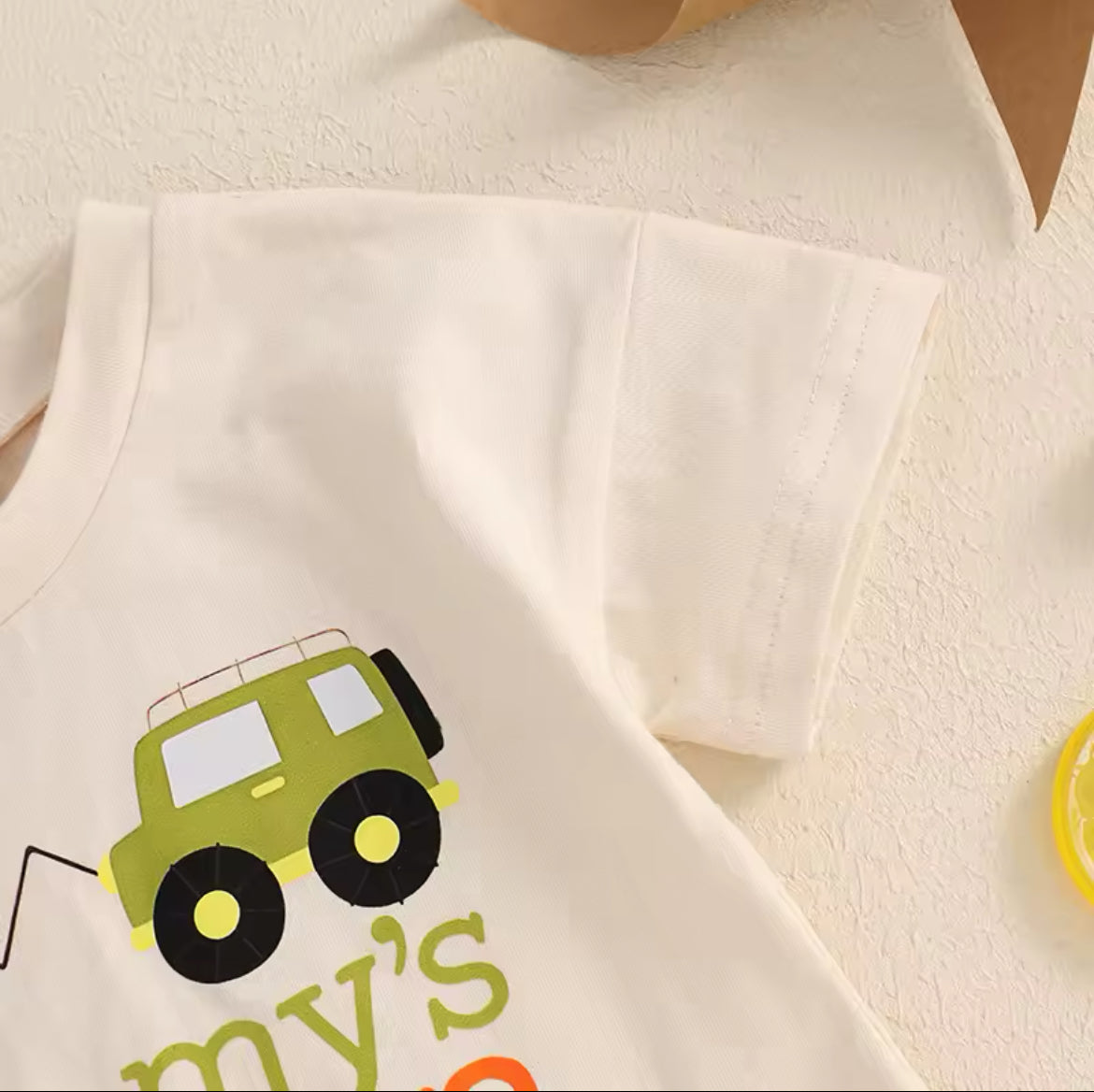 Mommy’s Little Man Summer time Romper