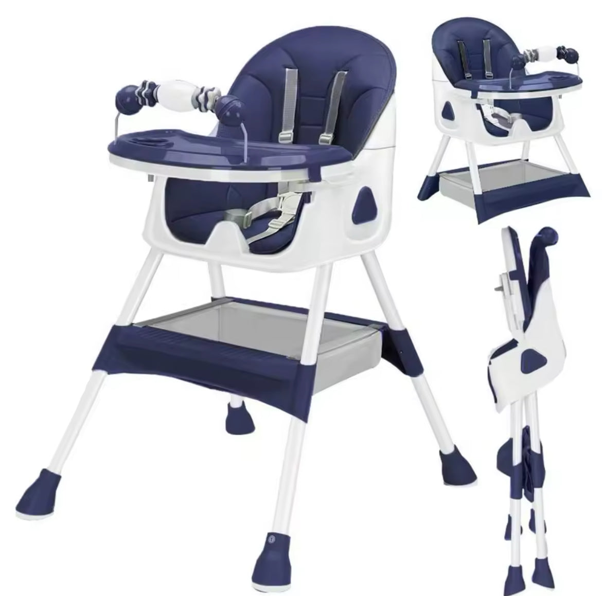 Foldable Highchair with Toy Pad