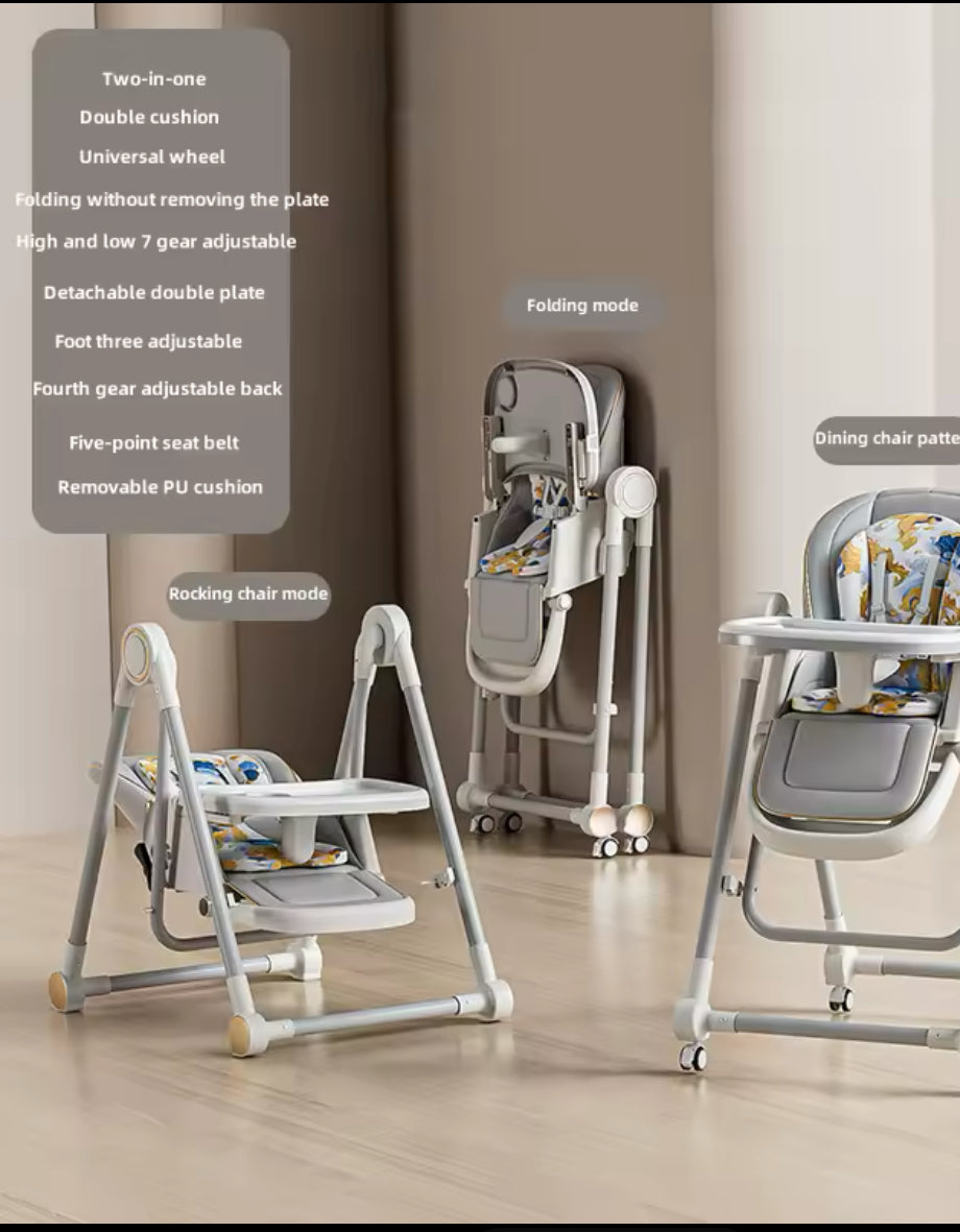 Multi-Functional Baby Highchair & swing