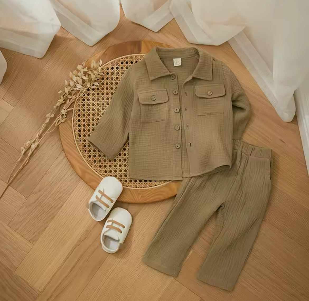 Cotten Linen Lounge Set