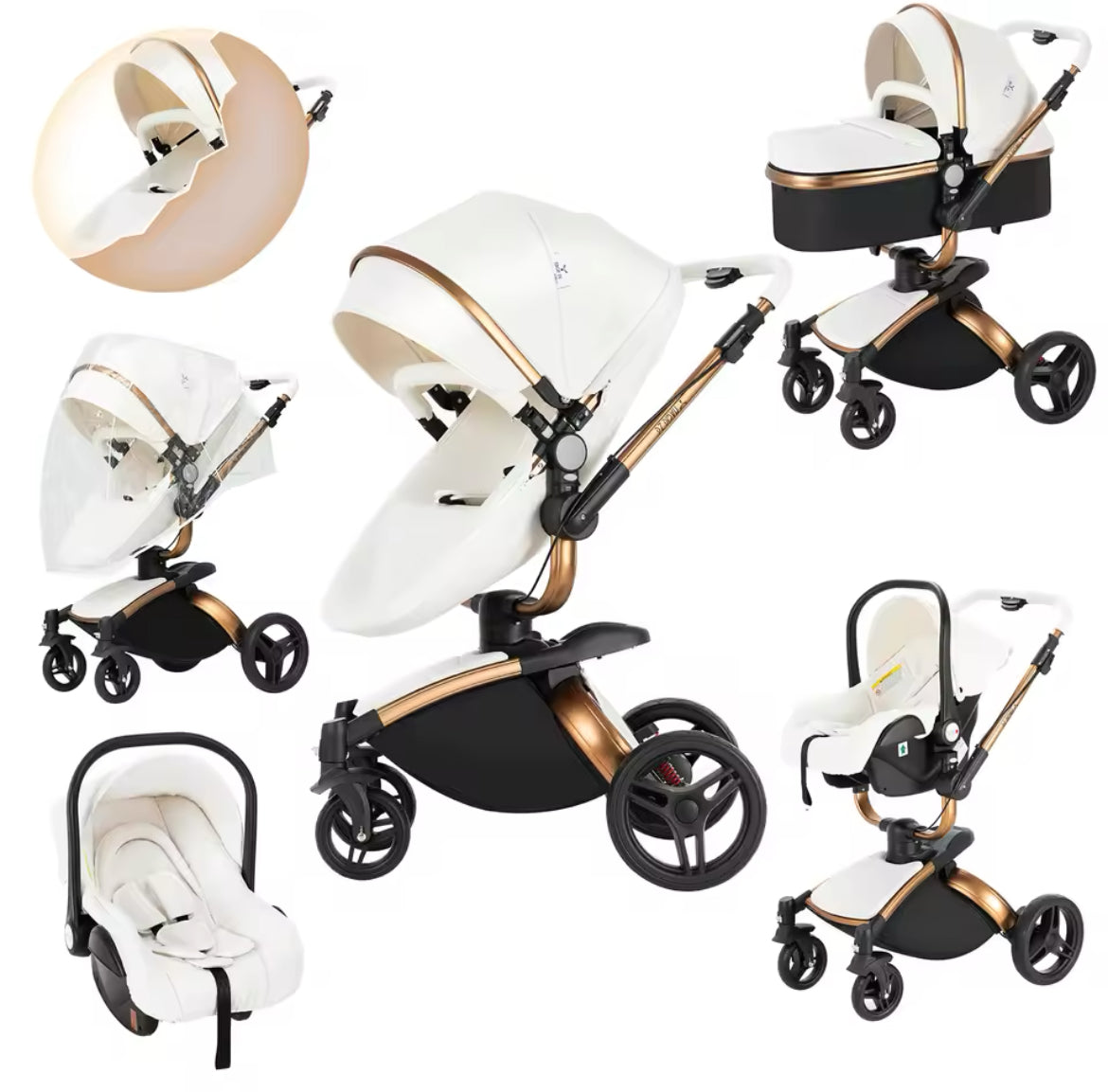 3 in 1 belle travel system