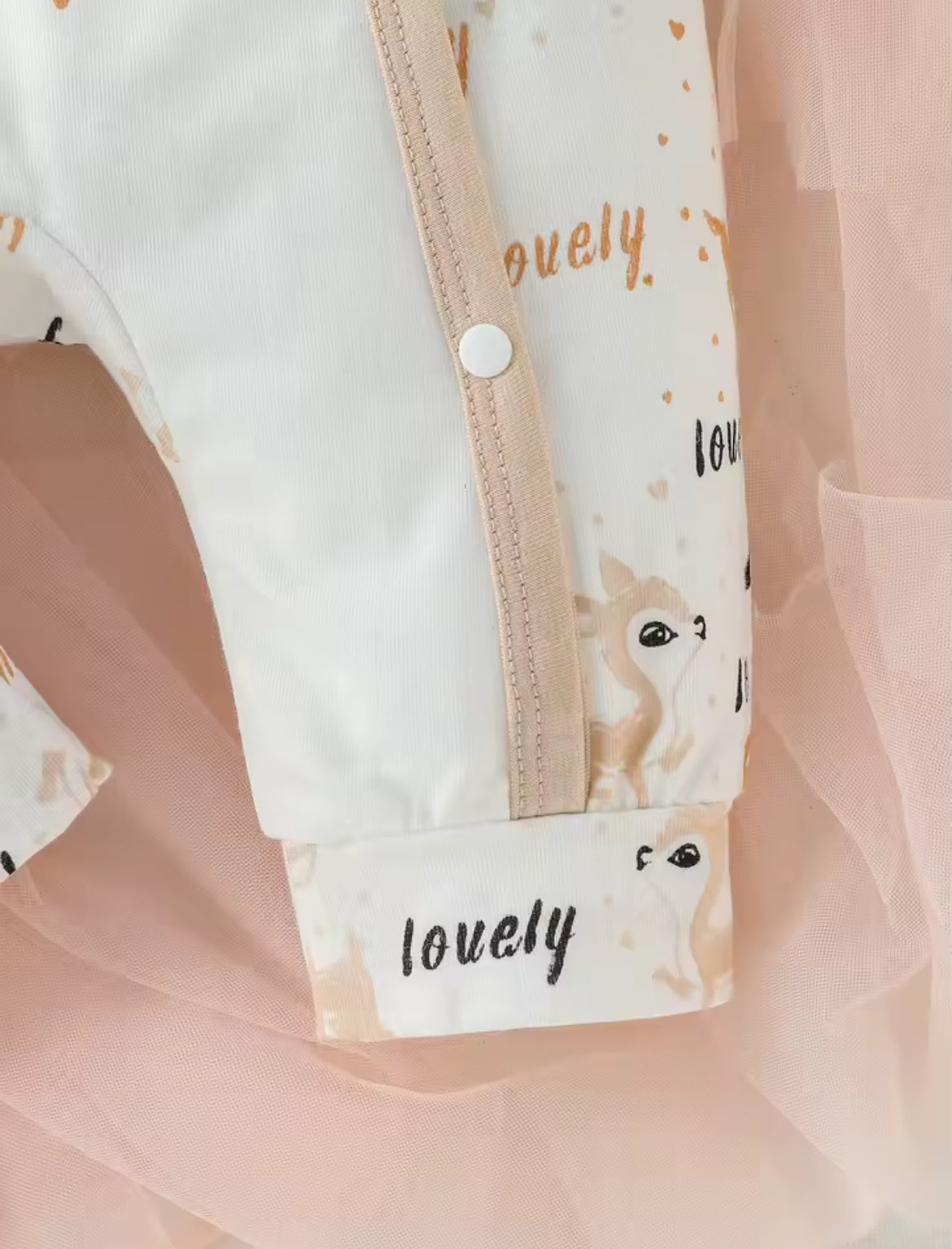 Neutral 4-Piece Footless Baby grow set