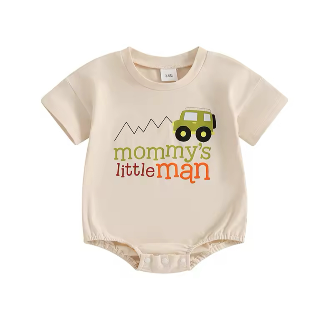 Mommy’s Little Man Summer time Romper