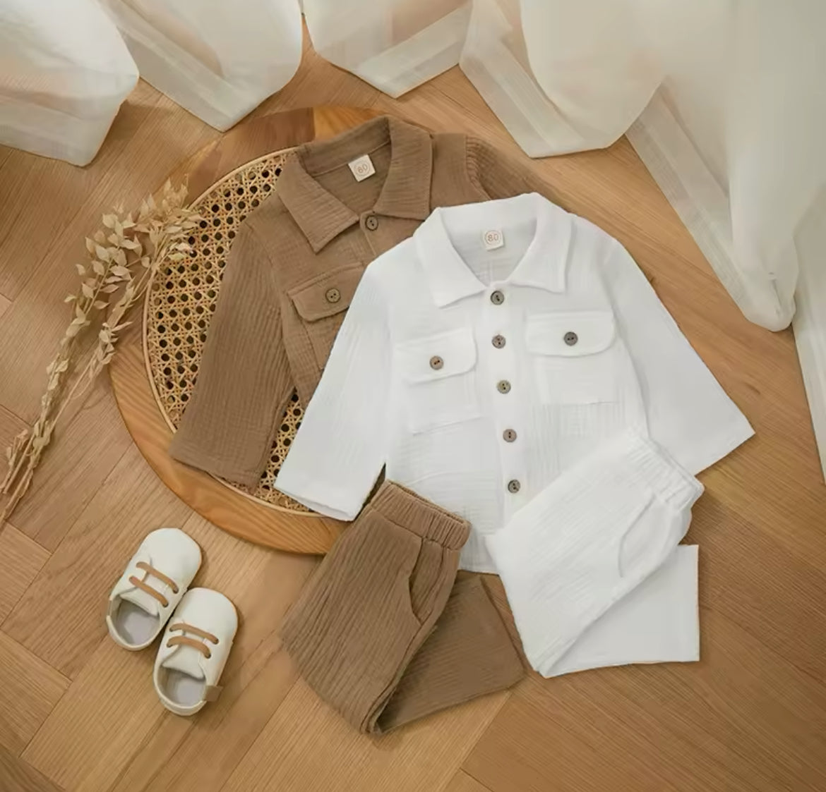 Cotten Linen Lounge Set