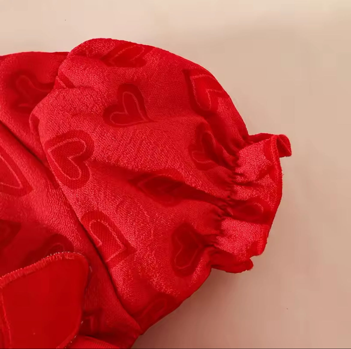 Be my valentine baby grow