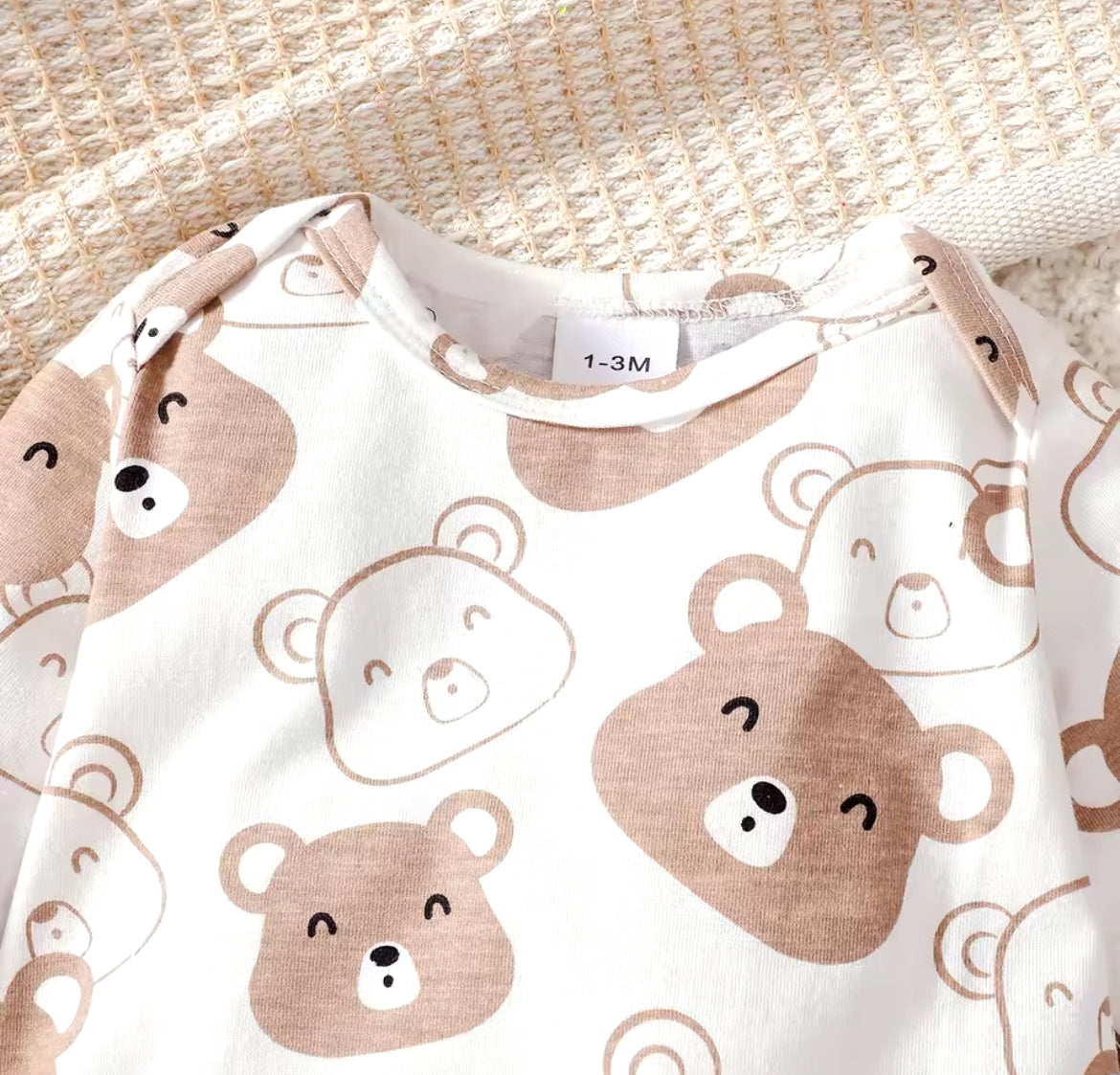 Boys 4-Piece Teddy Bear Pj Set