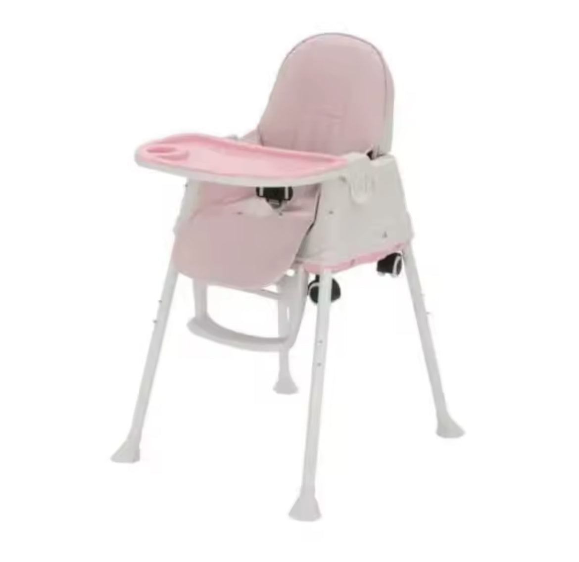 3 In 1 Adjustable Highchair With Wheels
