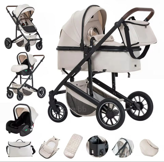 The Jade Luxury 3In1 Travel System.
