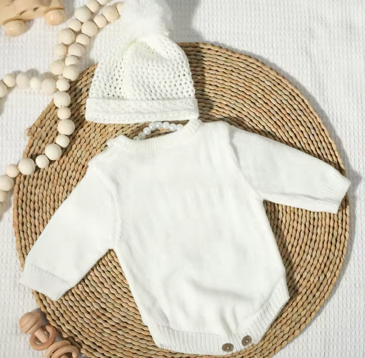 Newborn Baby Romper & Hat