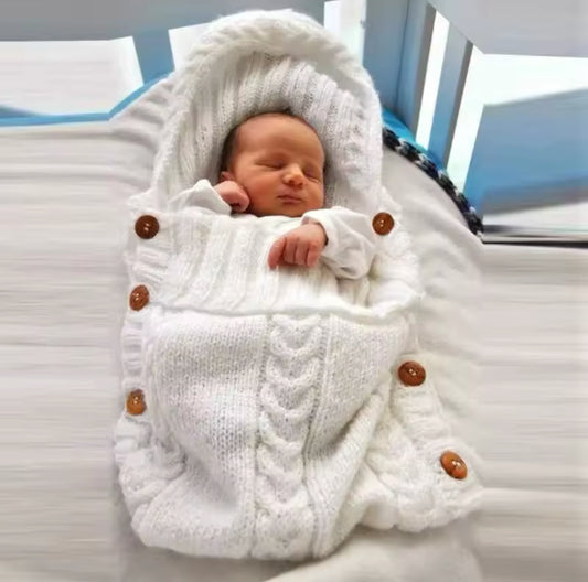 Newborns swaddle wrap sleeping bag