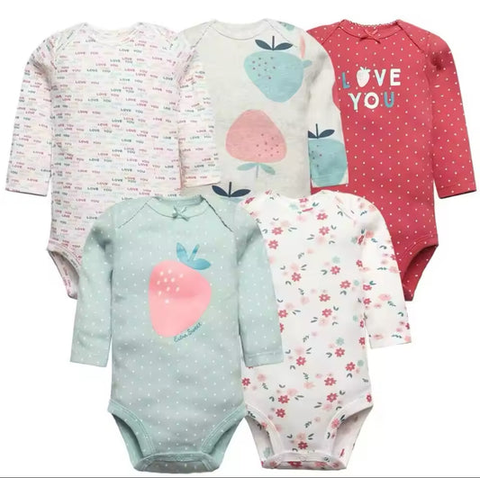 5-Piece Girls Vests