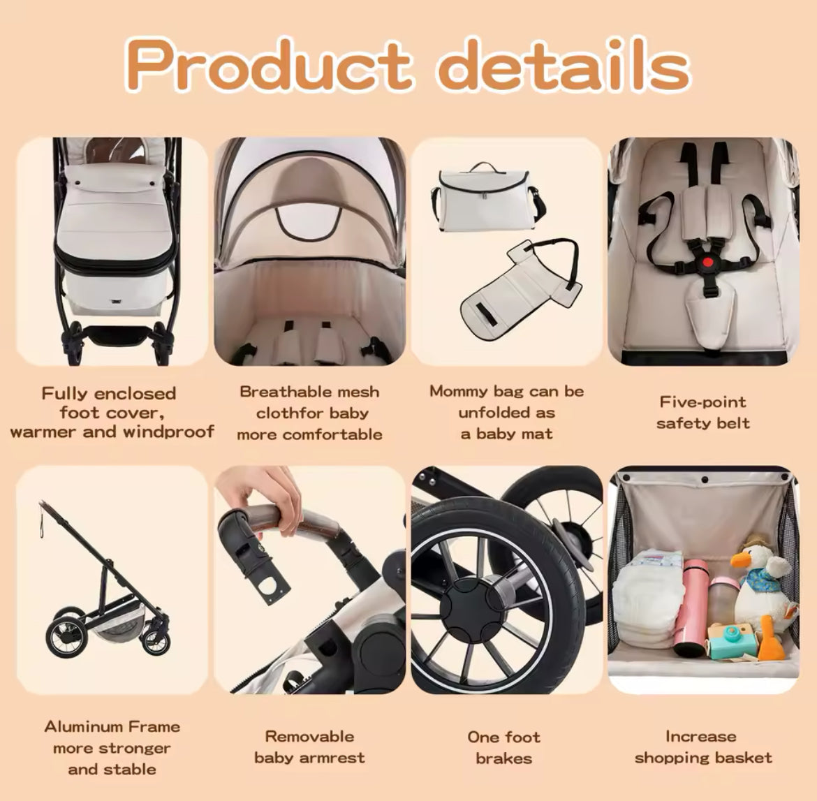 The Jade Luxury 3In1 Travel System.