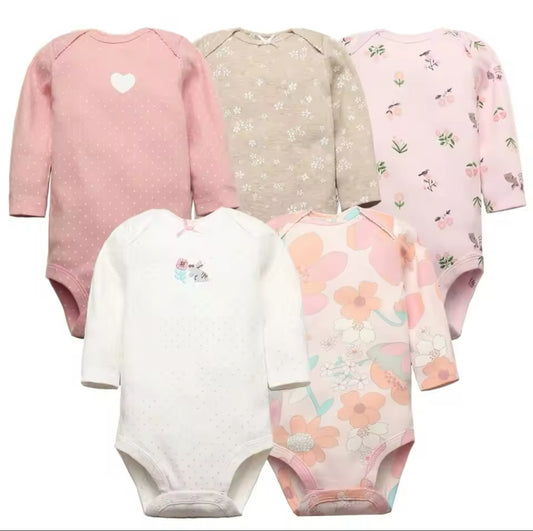 5-Piece Girls Vests