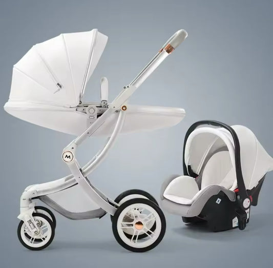 The Elle Luxury Egg 3In1 Travel System.