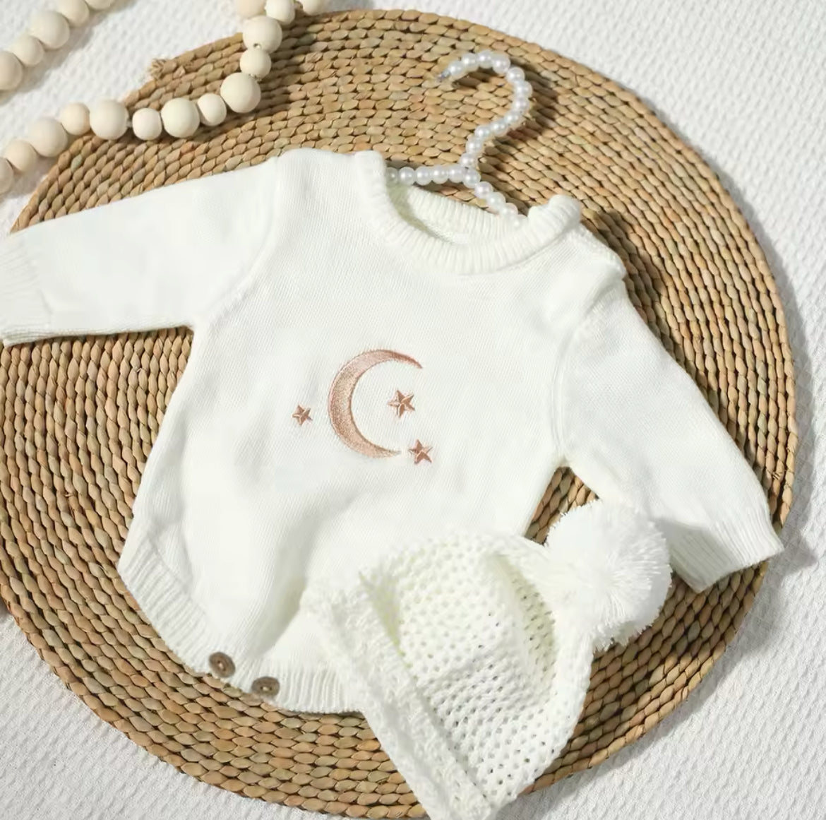 Newborn Baby Romper & Hat