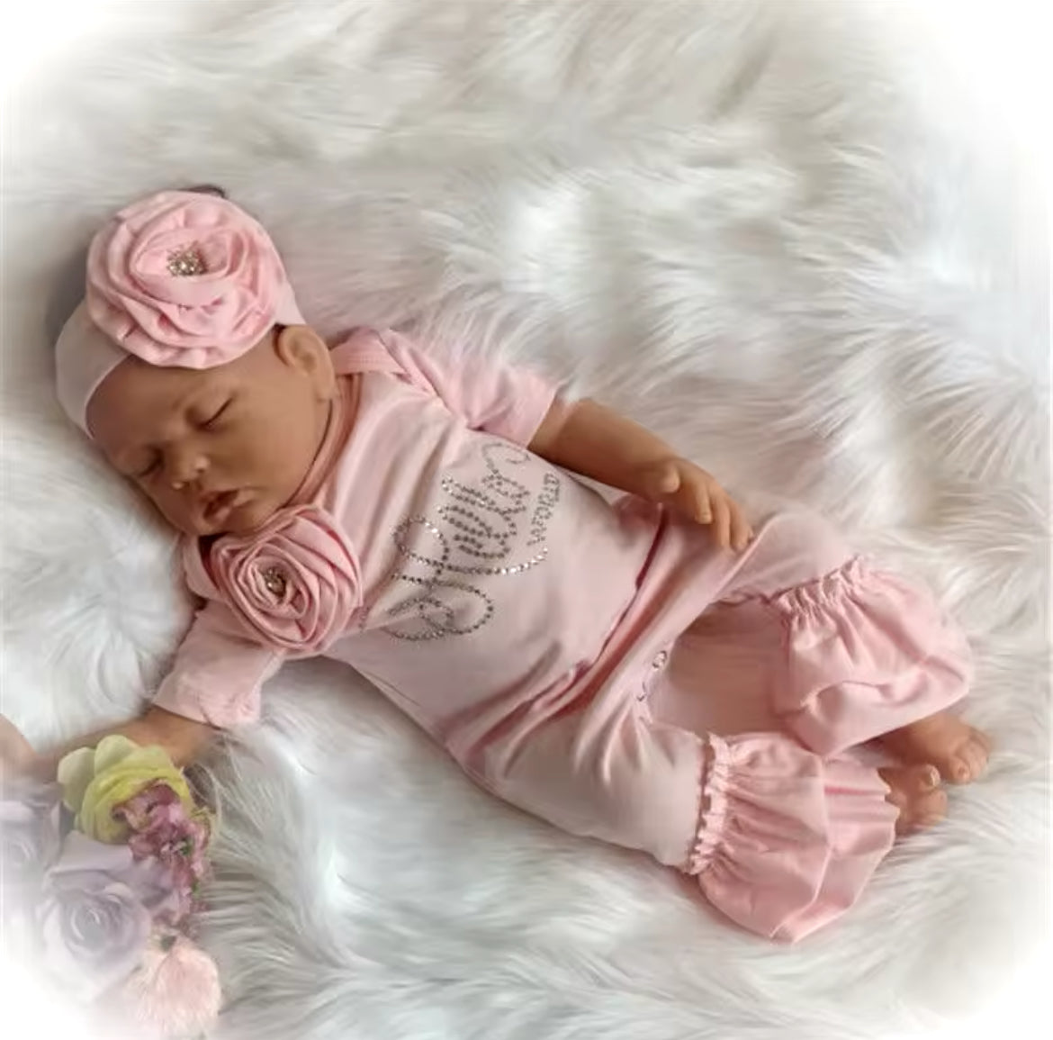Hello World Romper & Headband set