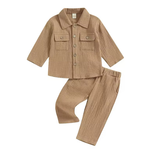 Cotten Linen Lounge Set
