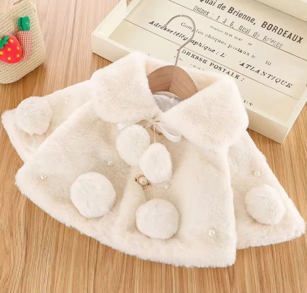 Faux Fur Cloak