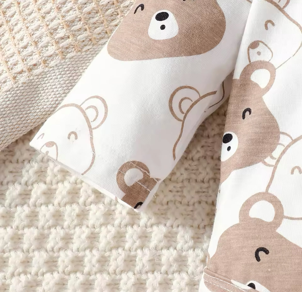 Boys 4-Piece Teddy Bear Pj Set