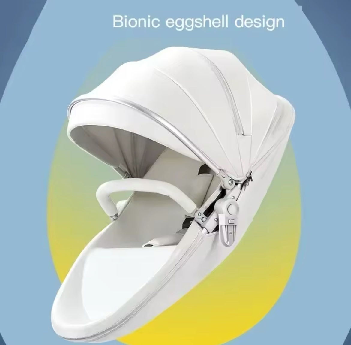 The Elle Luxury Egg 3In1 Travel System.