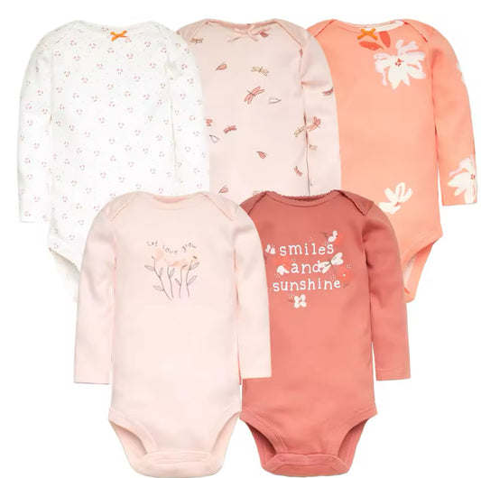 5-Piece Girls Vests