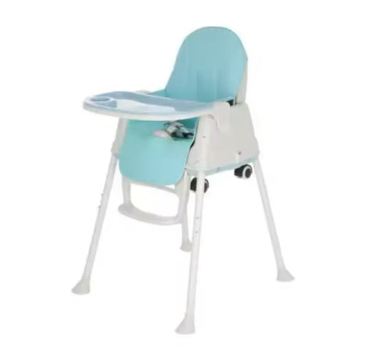 3 In 1 Adjustable Highchair With Wheels
