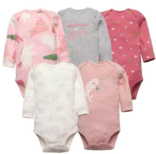 5-Piece Girls Vests