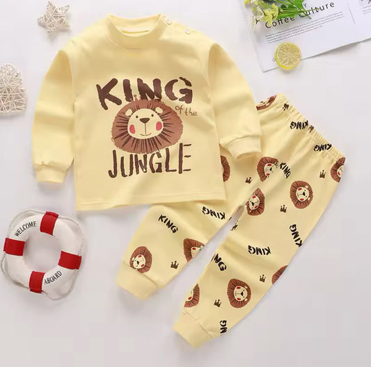 King Jungle Lion Pjs