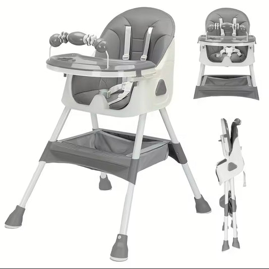 Foldable Highchair with Toy Pad