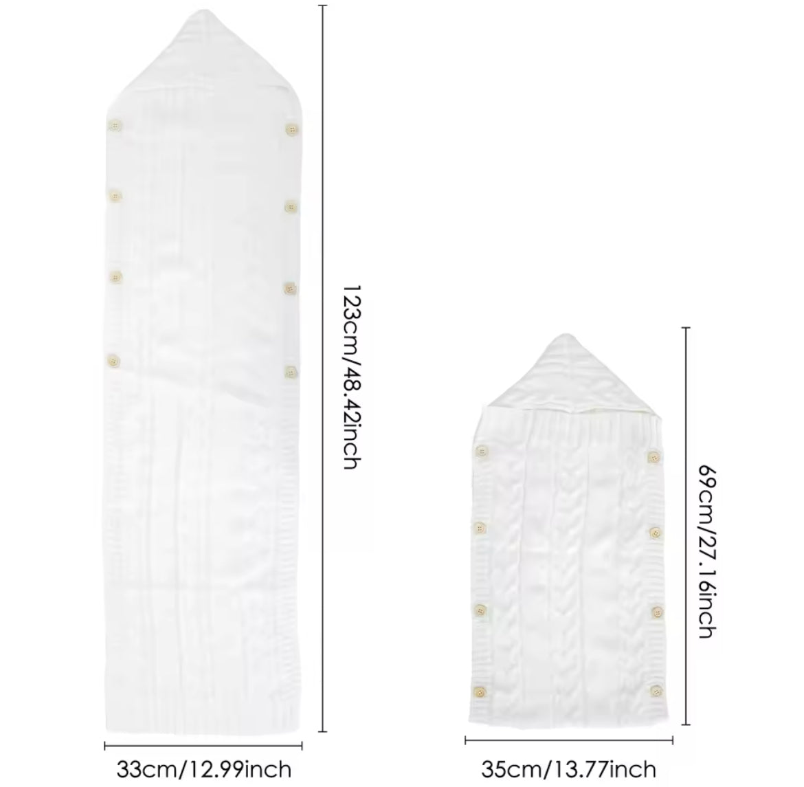Newborns swaddle wrap sleeping bag