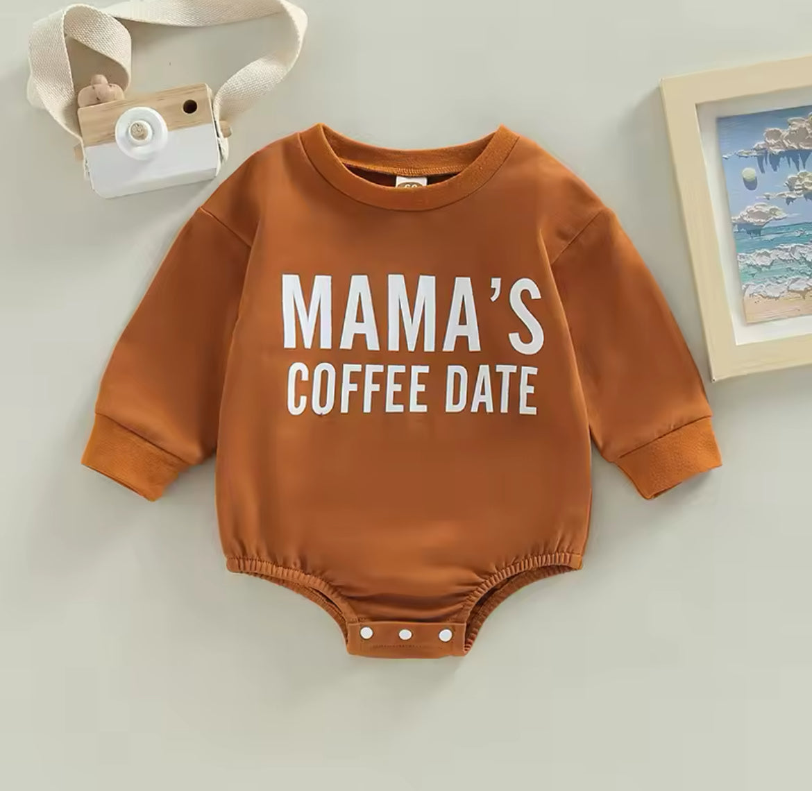 ‘Mamas Coffee Date’ Romper